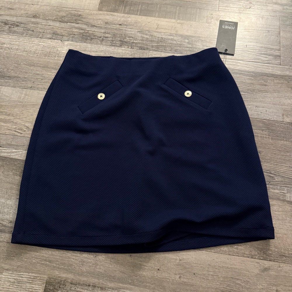 Jones New York Dark Blue Mini skort